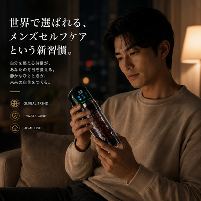 Yorucore™【メンズ用全自動マッサージャー｜3機能×12段階】【当店売上No.1】